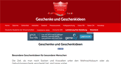 Desktop Screenshot of geschenkeprofi.com